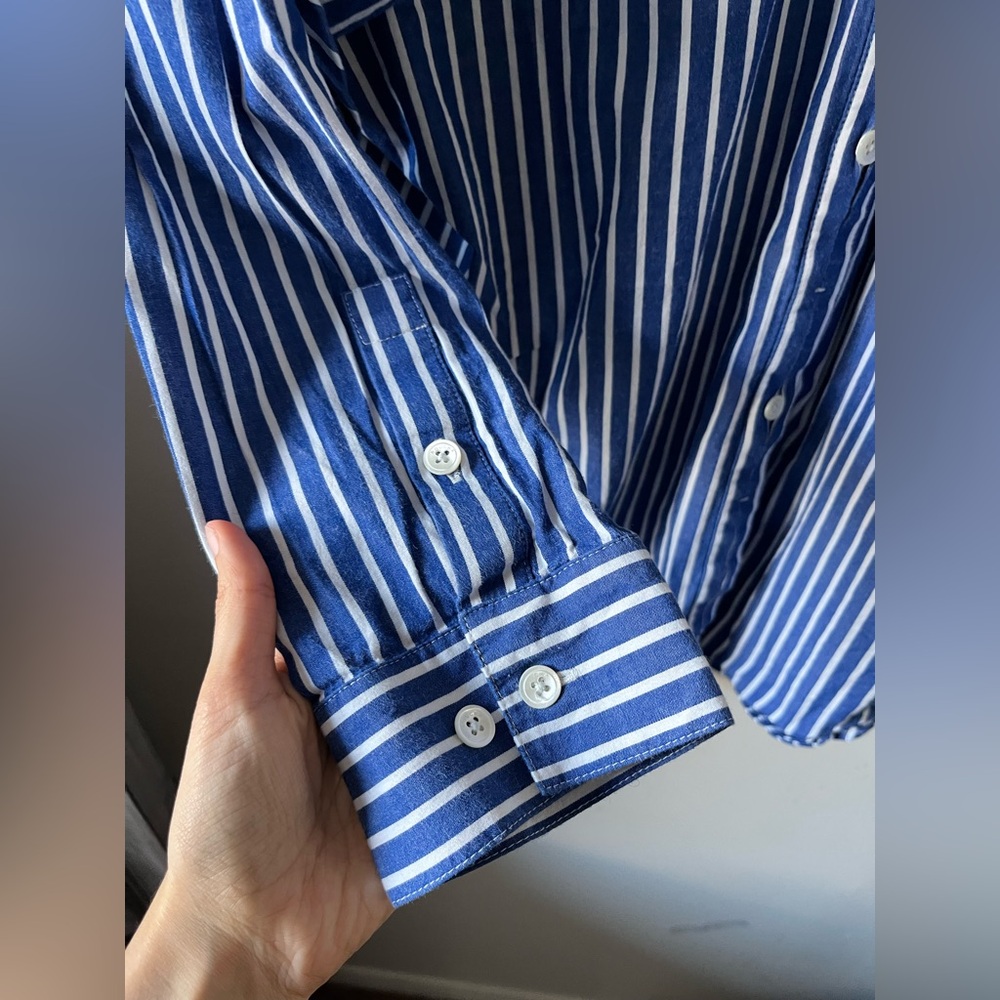 ROUCHA Tasso Stripe Shirt - Size C/ Large - Picture 10 of 16